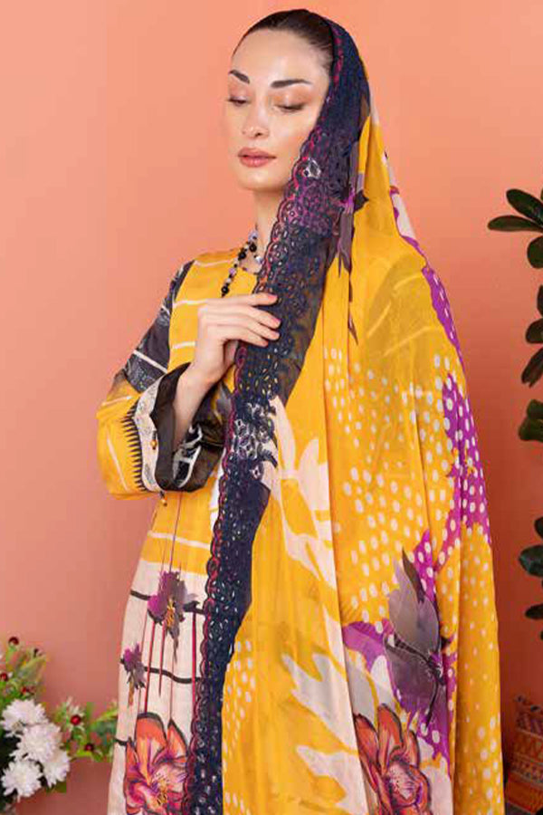 Mi Creation Rang-E-Ronak'24 D#1-Yellow