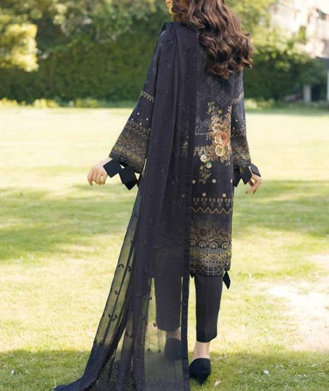 Mi Creation Safeena Digital Viscose`23 (Black)