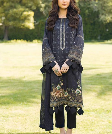 Mi Creation Safeena Digital Viscose`23 (Black)