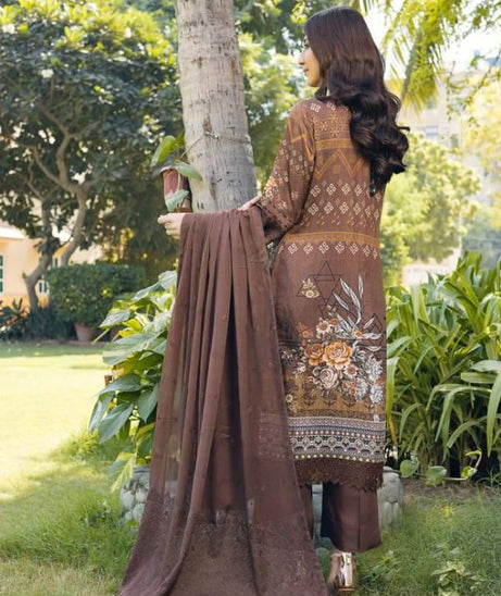 Mi Creation Safeena Digital Viscose`23 (Ch Brown)