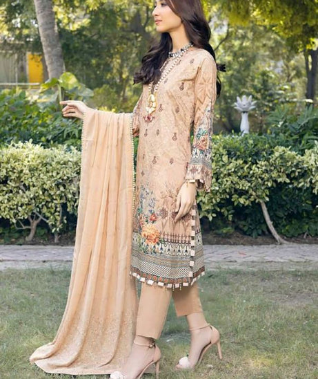 Mi Creation Safeena Digital Viscose`23 (Golden)