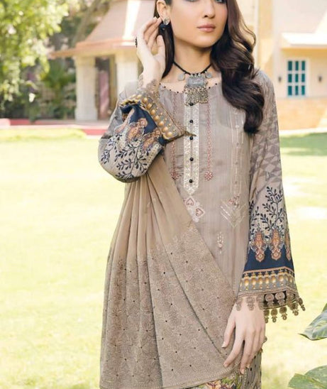 Mi Creation Safeena Digital Viscose`23 (L Brown)