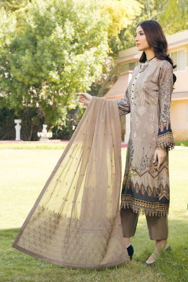 Mi Creation Safeena Digital Viscose`23 (L Brown)