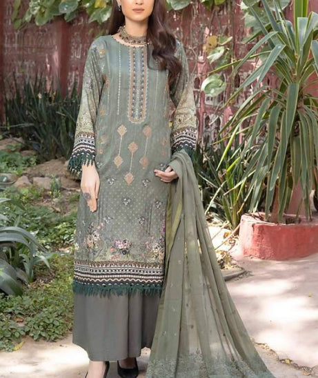 Mi Creation Safeena Digital Viscose`23 (M Green)