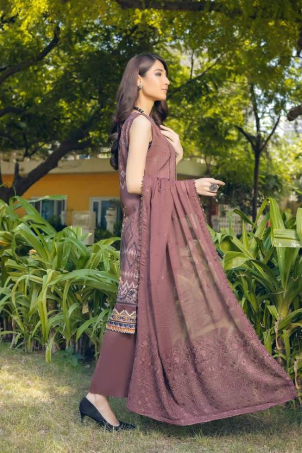 Mi Creation Safeena Digital Viscose`23 (Maroon)