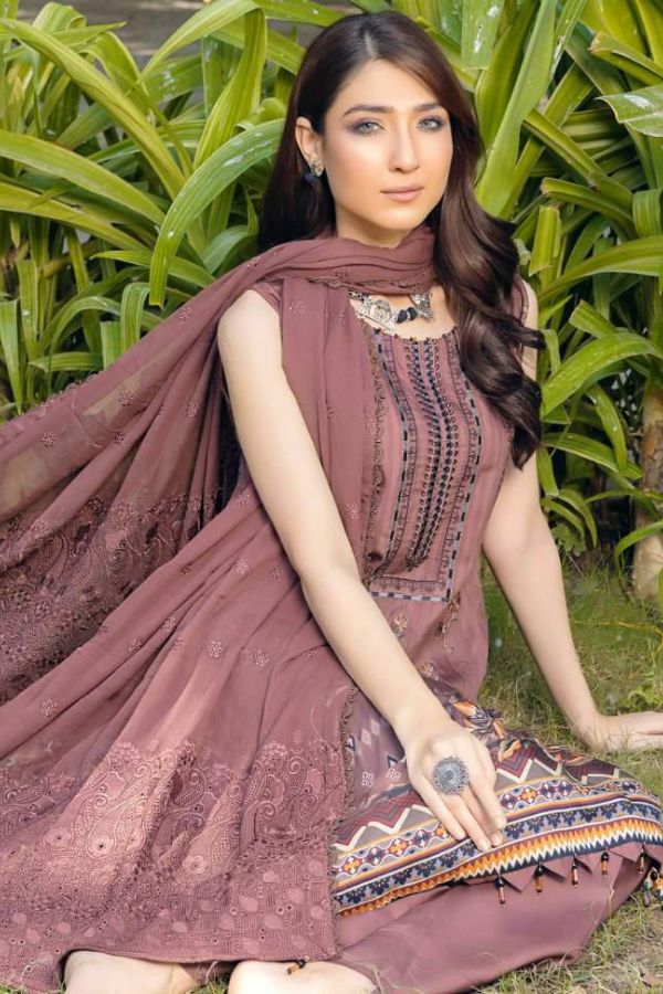 Mi Creation Safeena Digital Viscose`23 (Maroon)
