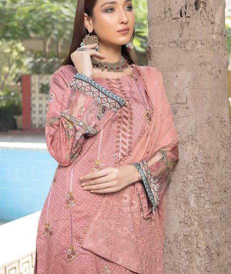 Mi Creation Safeena Digital Viscose`23 (Pink)