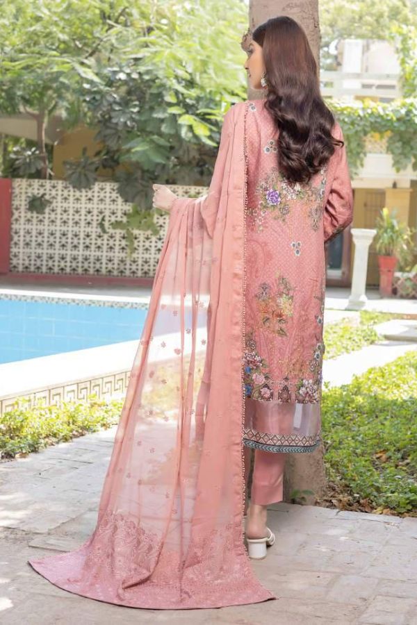 Mi Creation Safeena Digital Viscose`23 (Pink)