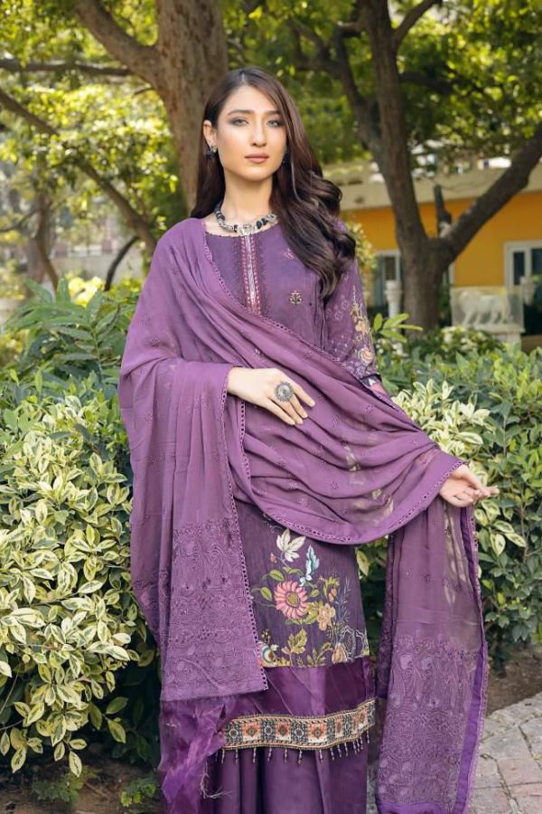 Mi Creation Safeena Digital Viscose`23 (Purple)