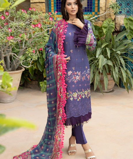 Mi Creation Shahkaar Viscose`23 Mouve