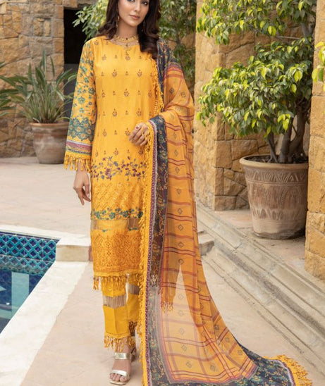 Mi Creation Shahkaar Viscose`23 Yellow