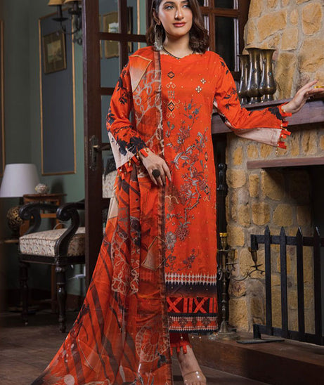 Mi Creation Sitara Gold'24 (Orange)