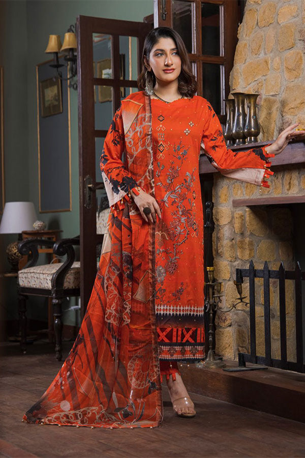 Mi Creation Sitara Gold'24 (Orange)