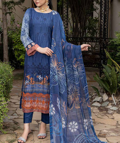 Mi Creation Tulsi Viscose'24 (BLUE)