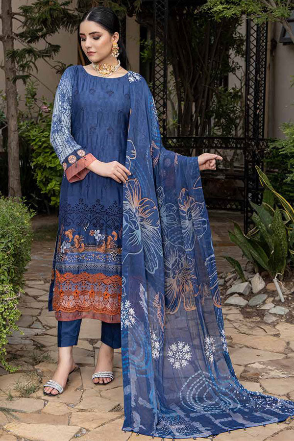 Mi Creation Tulsi Viscose'24 (BLUE)
