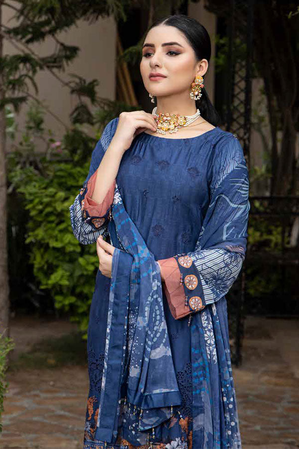 Mi Creation Tulsi Viscose'24 (BLUE)