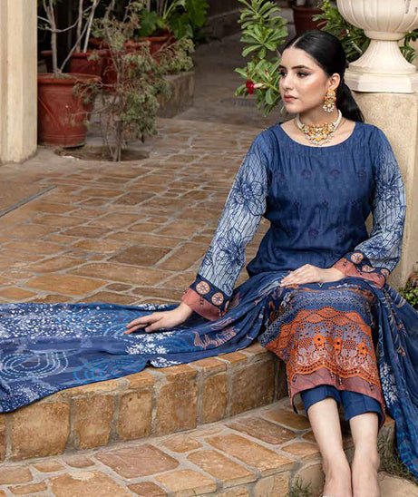 Mi Creation Tulsi Viscose'24 (BLUE)