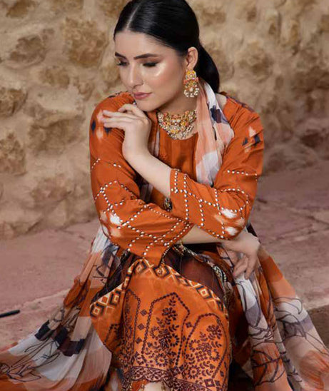 Mi Creation Tulsi Viscose'24 (RUST)