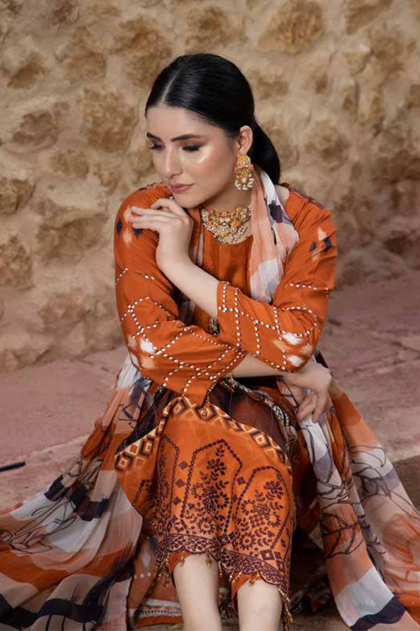 Mi Creation Tulsi Viscose'24 (RUST)