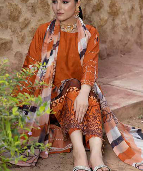 Mi Creation Tulsi Viscose'24 (RUST)