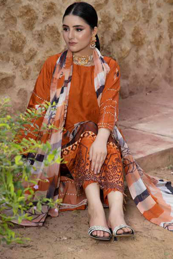 Mi Creation Tulsi Viscose'24 (RUST)