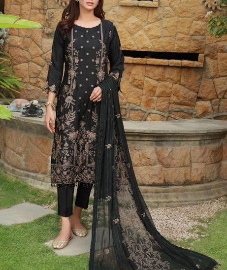 Mi Creation Urvashi Viscose`23 (Black)