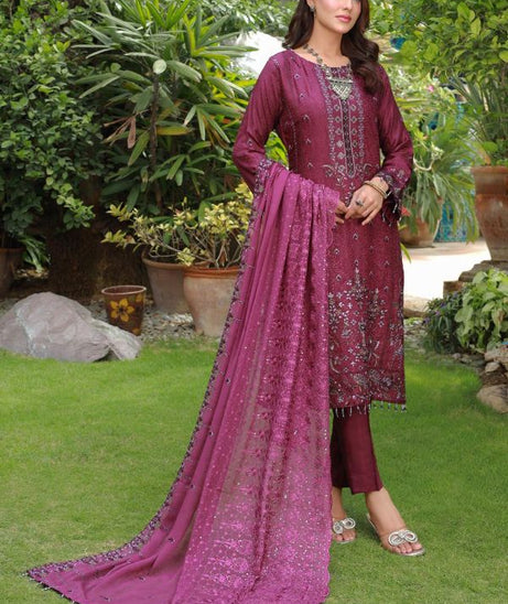 Mi Creation Urvashi Viscose`23 (Purple)