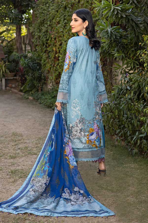 Mi Creation Yasmeen A/Lawn'23 D#1 L Blue