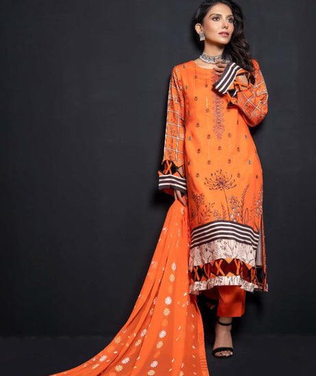 Mi Creation Zaha Digital Viscose`23 (Orange)