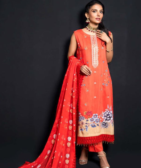 Mi Creation Zaha Digital Viscose`23 (Red)