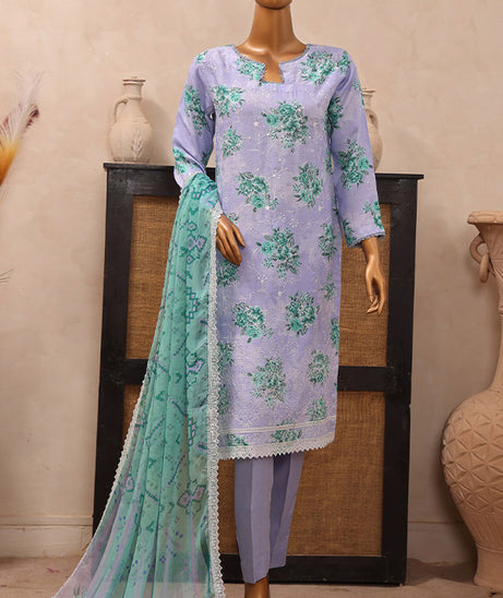 Mi Creation Diamond White Viscose`25 Ferozi