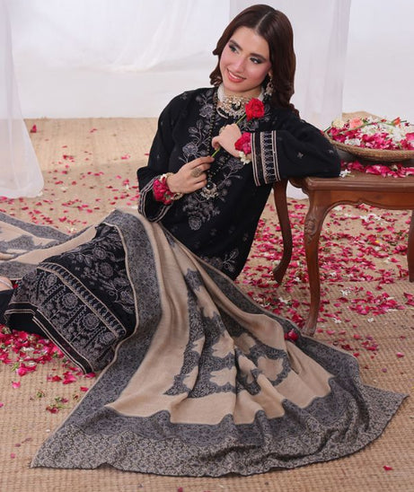 Mi Creation Alif Dhanak`25 D#1 (Black)