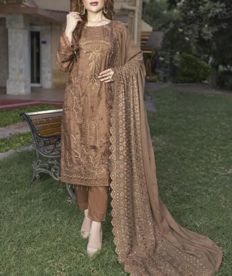 Mi creation Azure Emb Jac/Viscose`23 D#Brown