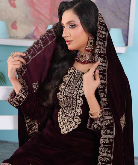 Mi Creation Cut Dana Velvet`25 (Vol-2) D#4