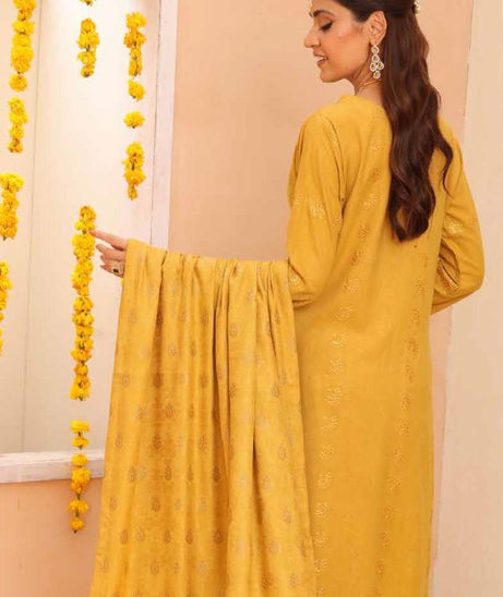 Mi Creation Gul Afshan J/Shawl`24 D#1 (Golden)