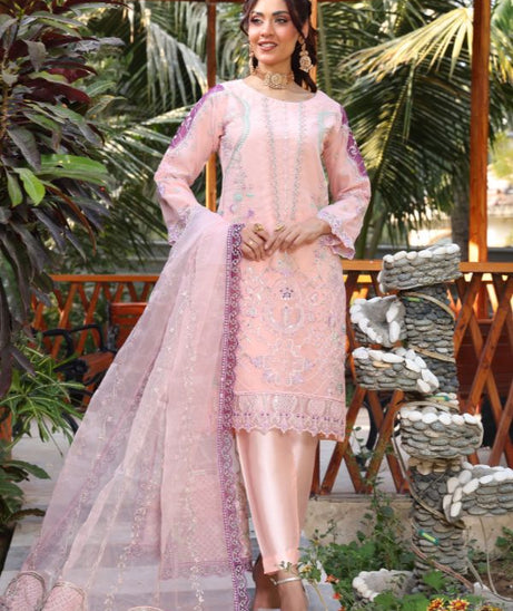 Mi Creation Iris L-Organza`25 D#01 Peach