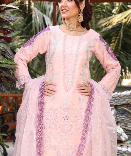 Mi Creation Iris L-Organza`25 D#01 Peach