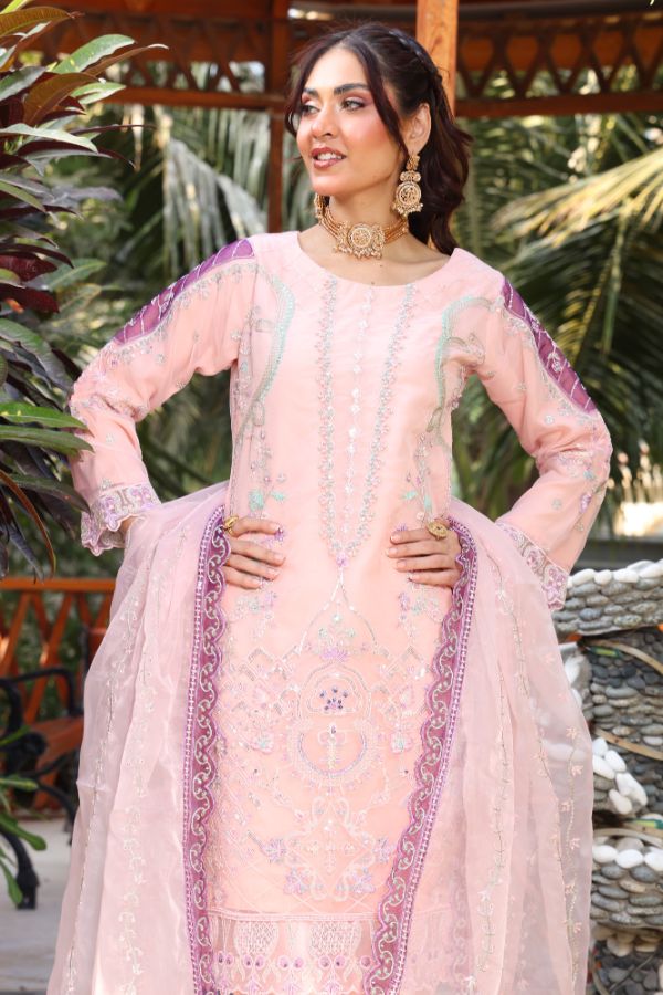 Mi Creation Iris L-Organza`25 D#01 Peach