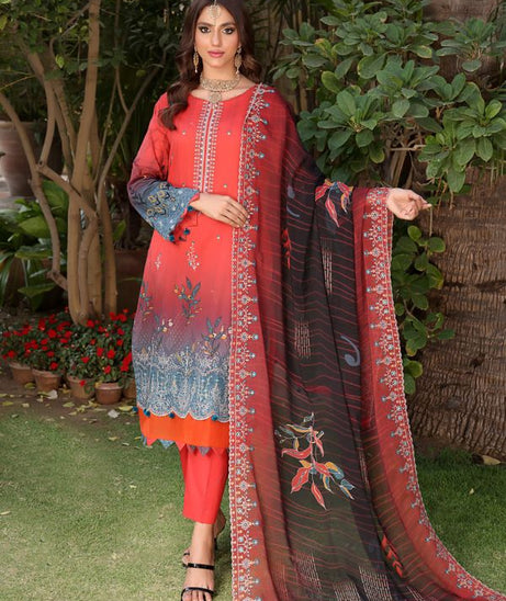 Mi Creation Kinara Digital Lawn`24 D-Rust