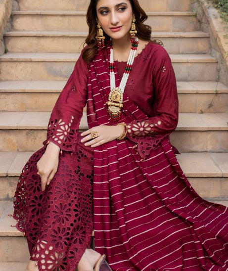 Mi Creation Missa Viscose`25 D#1 (Maroon)