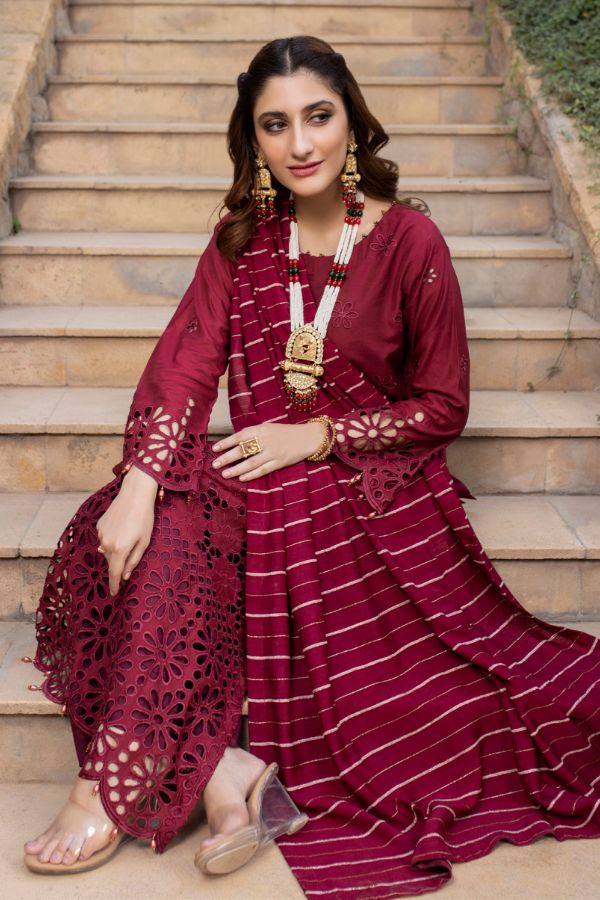 Mi Creation Missa Viscose`25 D#1 (Maroon)