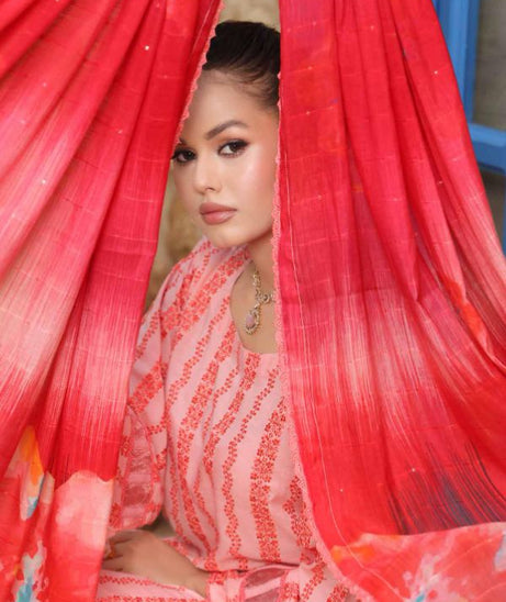 Mi Creation Mizfa Slub C/Kari`24 (Peach)