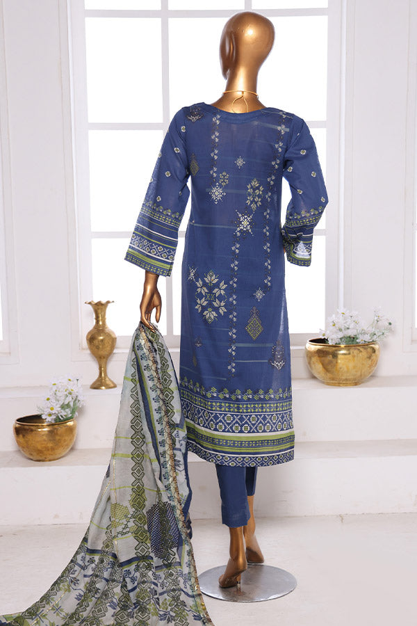 Mi Creation Needle Wonder Lawn`25 BLUE