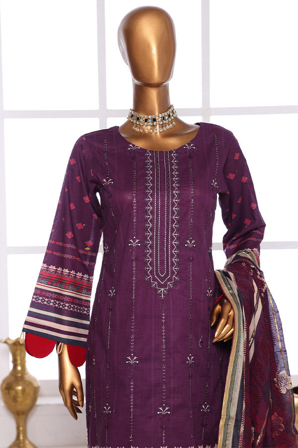 Mi Creation Needle Wonder Lawn`25 PURPLE