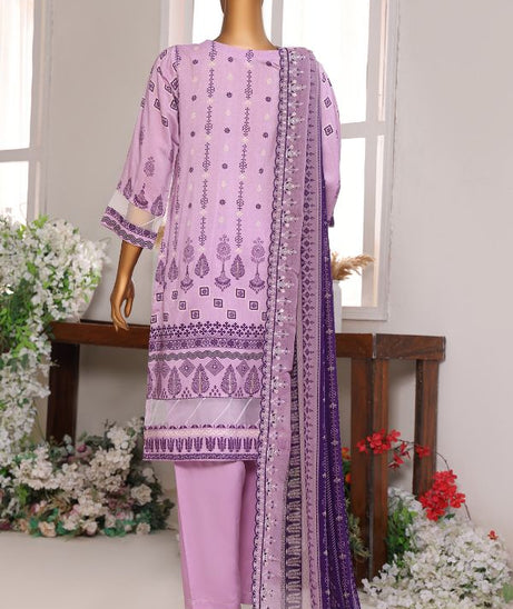Mi Creation Pareesa Viscose`25 D#1 (L Purple)