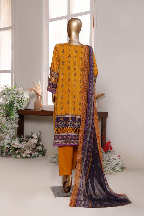 Mi Creation Pareesa Viscose`25 D#1 (Mustard)