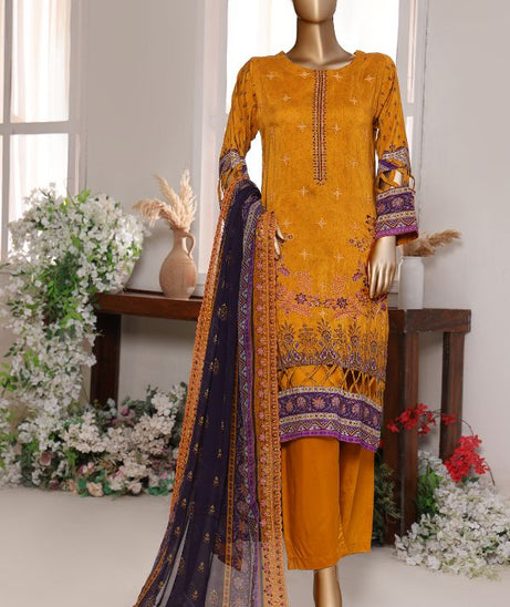 Mi Creation Pareesa Viscose`25 D#1 (Mustard)
