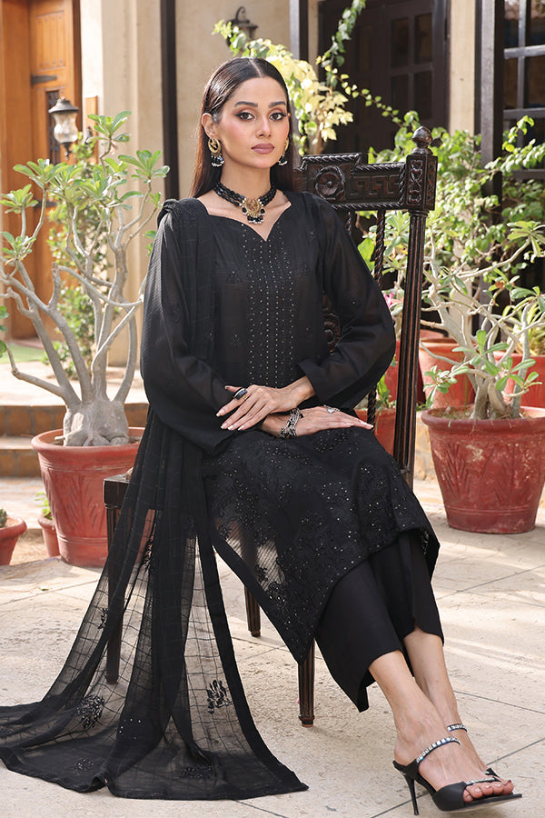 Mi Creation Patterns Lawn'26 D#1 Black