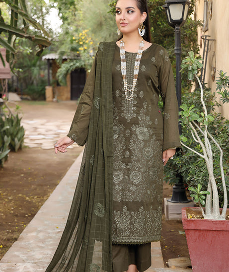Mi Creation Patterns Lawn'26 D#1 Green