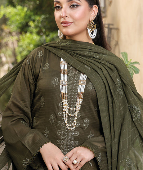 Mi Creation Patterns Lawn'26 D#1 Green